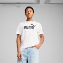 Koszulka męska Puma Ess No.1 Logo Tee biała 682532 02 Puma