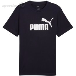 Koszulka męska Puma Ess No.1 Logo Tee granatowa 682532 16 Puma