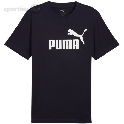 Koszulka męska Puma Ess No.1 Logo Tee granatowa 682532 16 Puma Koszulka męska Puma Ess No.1 Logo Tee granatowa 682532 16 Puma