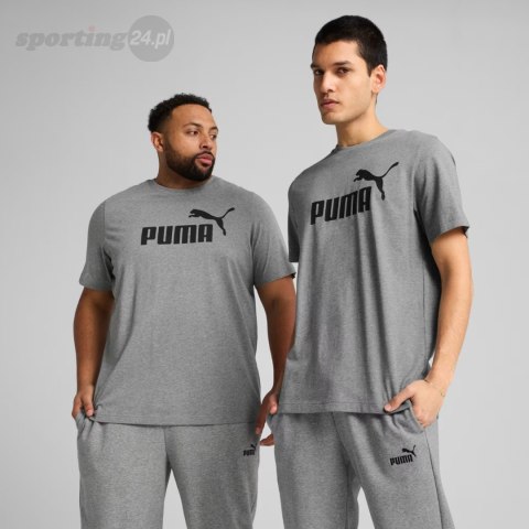 Koszulka męska Puma Ess No.1 Logo Tee szara 682532 03 Puma Koszulka męska Puma Ess No.1 Logo Tee szara 682532 03 Puma