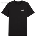 Koszulka męska Puma Ess Small No.1 Logo Tee czarna 682534 01 Puma