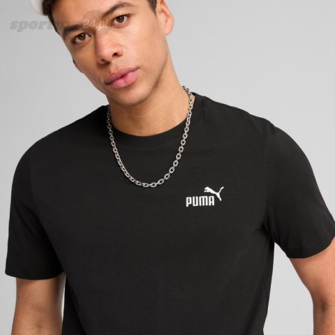 Koszulka męska Puma Ess Small No.1 Logo Tee czarna 682534 01 Puma Koszulka męska Puma Ess Small No.1 Logo Tee czarna 682534 01 Puma