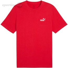 Koszulka męska Puma Ess Small No.1 Logo Tee czerwona 682534 11 Puma