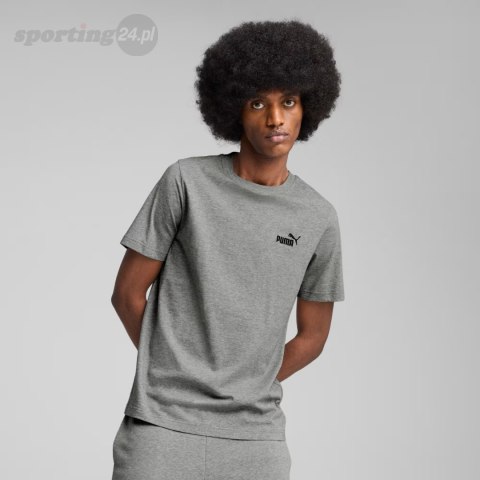 Koszulka męska Puma Ess Small No.1 Logo Tee szara 682534 03 Puma Koszulka męska Puma Ess Small No.1 Logo Tee szara 682534 03 Puma