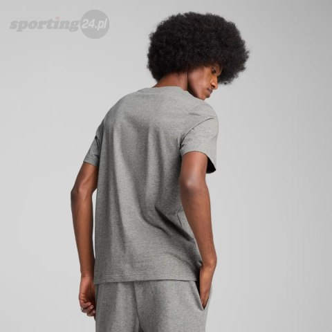 Koszulka męska Puma Ess Small No.1 Logo Tee szara 682534 03 Puma Koszulka męska Puma Ess Small No.1 Logo Tee szara 682534 03 Puma