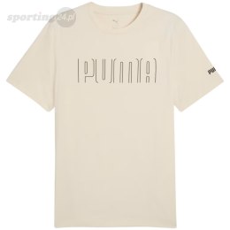 Koszulka męska Puma Sport Graphic Tee beżowa 684617 87 Puma