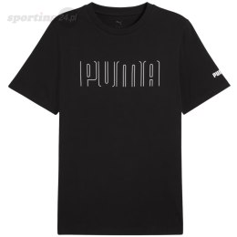 Koszulka męska Puma Sport Graphic Tee czarna 684617 01 Puma