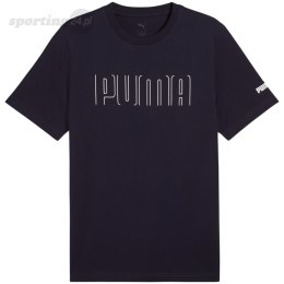 Koszulka męska Puma Sport Graphic Tee granatowa 684617 16 Puma