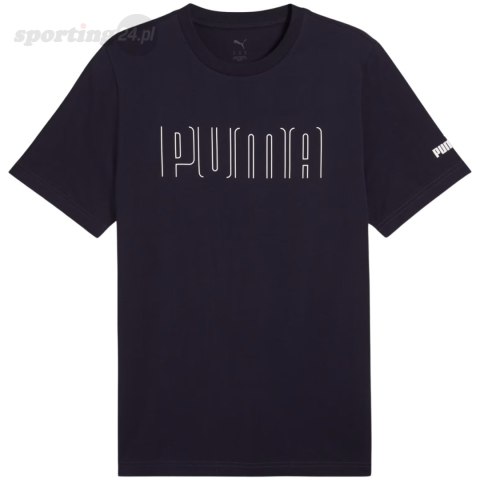 Koszulka męska Puma Sport Graphic Tee granatowa 684617 16 Puma Koszulka męska Puma Sport Graphic Tee granatowa 684617 16 Puma