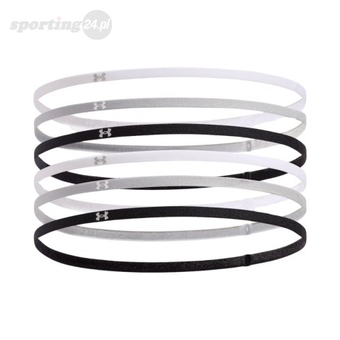 Opaska na głowę treningowa Under Armour W's Mini Elastic 6PK OSFM 1389932 001 Under Armour Opaska na głowę treningowa Under Armour W's Mini Elastic 6PK OSFM 1389932 001 Under Armour