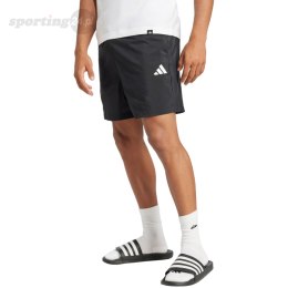 Spodenki męskie adidas Essentials Small Logo Chelsea czarne JF1117 Adidas