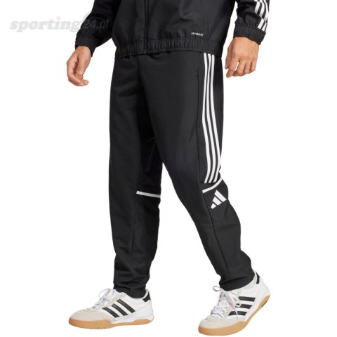 Spodnie męskie adidas Squadra 25 Presentation czarne JD9273 Adidas teamwear Spodnie męskie adidas Squadra 25 Presentation czarne JD9273 Adidas teamwear