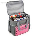 Torba termiczna Meteor Frosty 30L różowo-szara 74640 Meteor