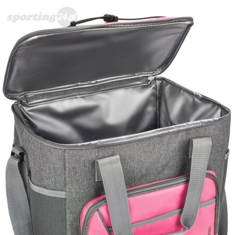 Torba termiczna Meteor Frosty 30L różowo-szara 74640 Meteor Torba termiczna Meteor Frosty 30L różowo-szara 74640 Meteor