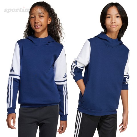 Bluza dla dzieci adidas Squadra 25 Sweat Hoody granatowa JD4804 Adidas teamwear Bluza dla dzieci adidas Squadra 25 Sweat Hoody granatowa JD4804 Adidas teamwear