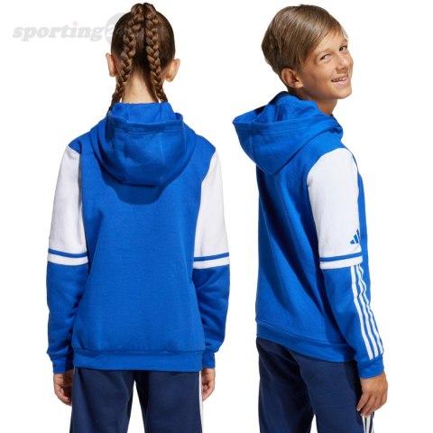 Bluza dla dzieci adidas Squadra 25 Sweat Hoody niebieska JD4806 Adidas teamwear Bluza dla dzieci adidas Squadra 25 Sweat Hoody niebieska JD4806 Adidas teamwear