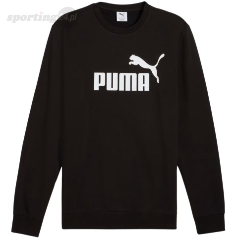 Bluza męska Puma ESS No.1 Logo Crew TR czarna 682560 01 Puma Bluza męska Puma ESS No.1 Logo Crew TR czarna 682560 01 Puma