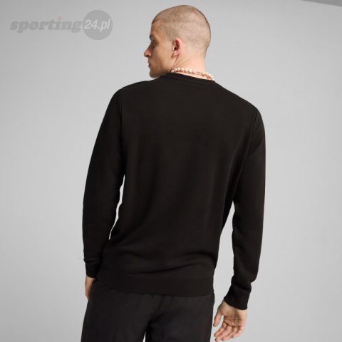 Bluza męska Puma ESS No.1 Logo Crew TR czarna 682560 01 Puma Bluza męska Puma ESS No.1 Logo Crew TR czarna 682560 01 Puma