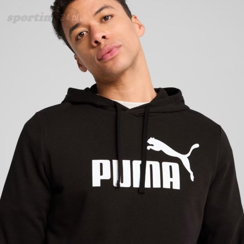 Bluza męska Puma ESS No.1 Logo Hoodie TR czarna 682572 01 Puma Bluza męska Puma ESS No.1 Logo Hoodie TR czarna 682572 01 Puma