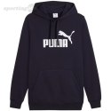 Bluza męska Puma ESS No.1 Logo Hoodie TR granatowa 682572 16 Puma