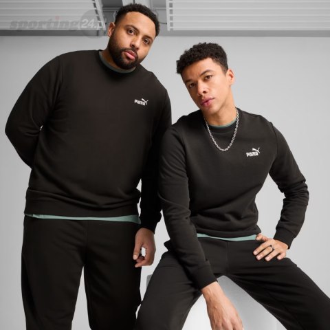 Bluza męska Puma ESS Small No.1 Logo Crew TR czarna 682564 01 Puma Bluza męska Puma ESS Small No.1 Logo Crew TR czarna 682564 01 Puma
