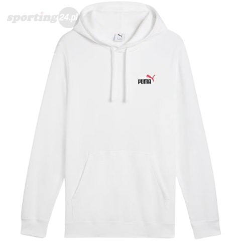 Bluza męska Puma Ess 2 Color Small No.1 Logo Hoodie TR biała 684719 02 Puma Bluza męska Puma Ess 2 Color Small No.1 Logo Hoodie TR biała 684719 02 Puma