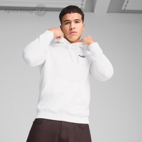 Bluza męska Puma Ess 2 Color Small No.1 Logo Hoodie TR biała 684719 02 Puma Bluza męska Puma Ess 2 Color Small No.1 Logo Hoodie TR biała 684719 02 Puma