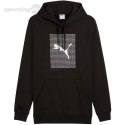Bluza męska Puma Ess Logo Lab Hoodie FL czarna 684669 01 Puma