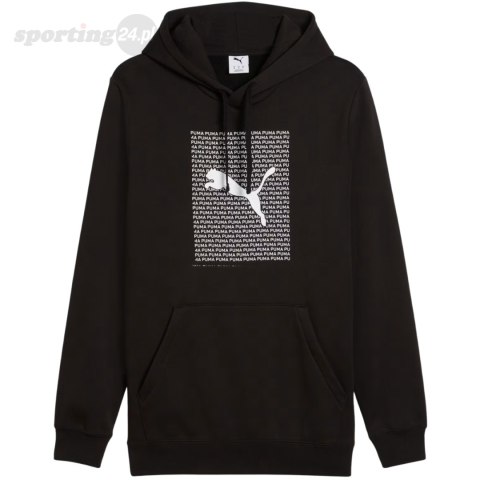 Bluza męska Puma Ess Logo Lab Hoodie FL czarna 684669 01 Puma Bluza męska Puma Ess Logo Lab Hoodie FL czarna 684669 01 Puma