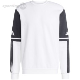 Bluza męska adidas Squadra 25 Sweat Crew biało-czarna JD2959 Adidas teamwear