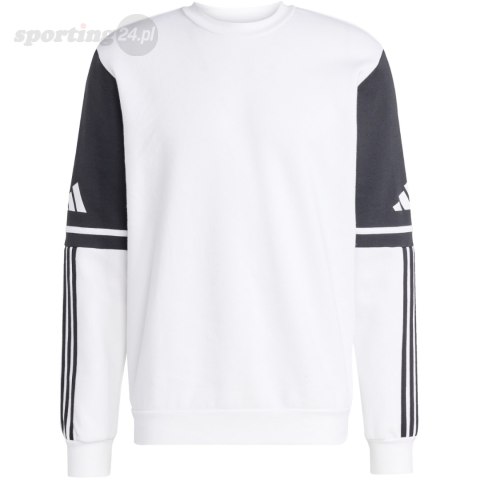 Bluza męska adidas Squadra 25 Sweat Crew biało-czarna JD2959 Adidas teamwear Bluza męska adidas Squadra 25 Sweat Crew biało-czarna JD2959 Adidas teamwear