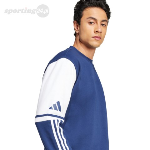 Bluza męska adidas Squadra 25 Sweat Crew granatowa JD2958 Adidas teamwear Bluza męska adidas Squadra 25 Sweat Crew granatowa JD2958 Adidas teamwear