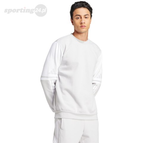 Bluza męska adidas Squadra 25 Sweat Crew szara JD2960 Adidas teamwear Bluza męska adidas Squadra 25 Sweat Crew szara JD2960 Adidas teamwear
