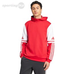 Bluza męska adidas Squadra 25 Sweat Hoody czerwona JD2973 Adidas teamwear