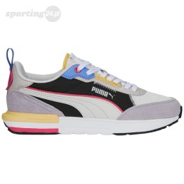 Buty Puma R22 beżowo-czarno-fioletowe 383462 24 Puma