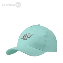 Czapka z daszkiem dla dzieci 4F U388 miętowa 4FJWSS25ACABU388 47S 4F