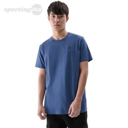 Koszulka męska 4F M2256 denim 4FWMM00TTSHM2256 32S 4F