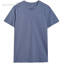 Koszulka męska 4F M2256 denim 4FWMM00TTSHM2256 32S 4F