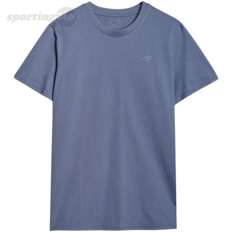 Koszulka męska 4F M2256 denim 4FWMM00TTSHM2256 32S 4F Koszulka męska 4F M2256 denim 4FWMM00TTSHM2256 32S 4F