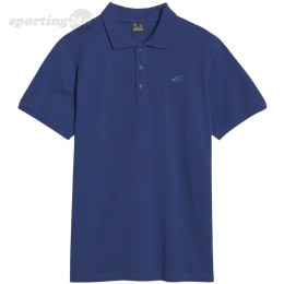 Koszulka męska polo 4F M366 granatowa 4FWMM00TPTSM366 031S 4F