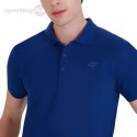 Koszulka męska polo 4F M366 granatowa 4FWMM00TPTSM366 031S 4F