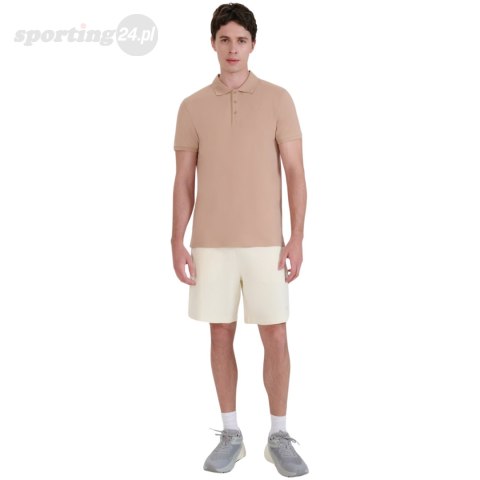 Koszulka męska polo 4F M407 beżowa 4FWSS25TPTSM407 83S 4F Koszulka męska polo 4F M407 beżowa 4FWSS25TPTSM407 83S 4F