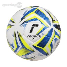 Piłka nożna Reusch Attrakt Gold biało-niebiesko-żółta 5554001 1616 Reusch