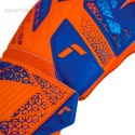 Rękawice bramkarskie Reusch Attrakt Solid Junior pomarańczowo-niebieskie 5572515 2290 Reusch
