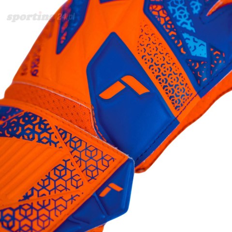 Rękawice bramkarskie Reusch Attrakt Solid Junior pomarańczowo-niebieskie 5572515 2290 Reusch Rękawice bramkarskie Reusch Attrakt Solid Junior pomarańczowo-niebieskie 5572515 2290 Reusch
