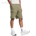 Spodenki męskie adidas Essentials Feel Cozy French Terry Cargo zielone JE6292 Adidas