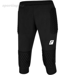 Spodnie bramkarskie dla dzieci Reusch Contest 3/4 Short Advance czarne 5227215 7702 Reusch