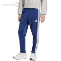 Spodnie męskie adidas 3-Stripes Tricot Regular Tapered granatowe JI8812 Adidas