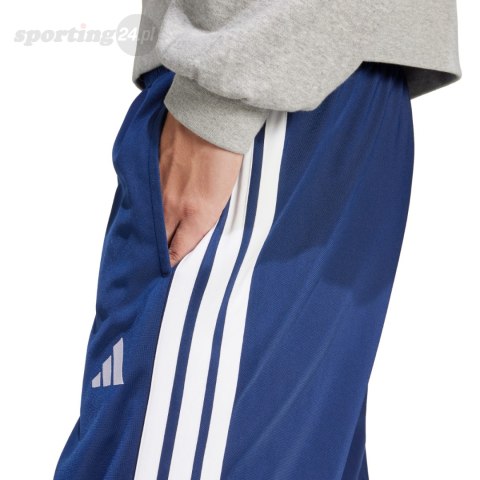 Spodnie męskie adidas 3-Stripes Tricot Regular Tapered granatowe JI8812 Adidas Spodnie męskie adidas 3-Stripes Tricot Regular Tapered granatowe JI8812 Adidas