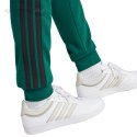 Spodnie męskie adidas Essential 3-Stripes French Terry zielone JD1879 Adidas